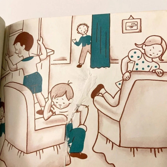 Vintage 1964 Jerry and Dr Dave and Davy and his Dog Childrens Books - Picture 12 of 12